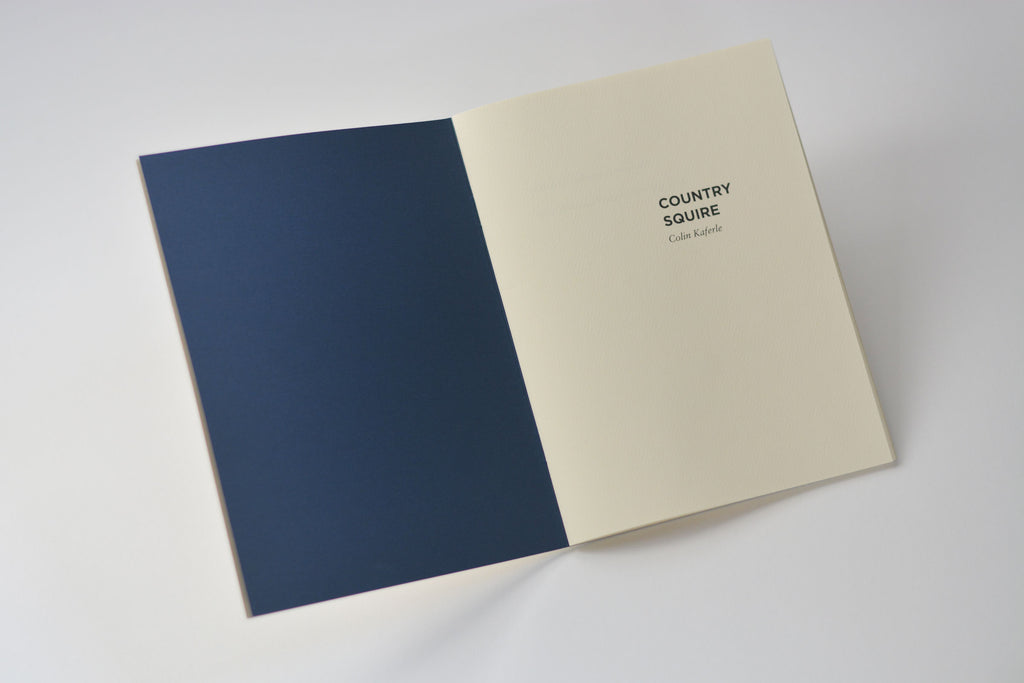 Country Squire Chapbook